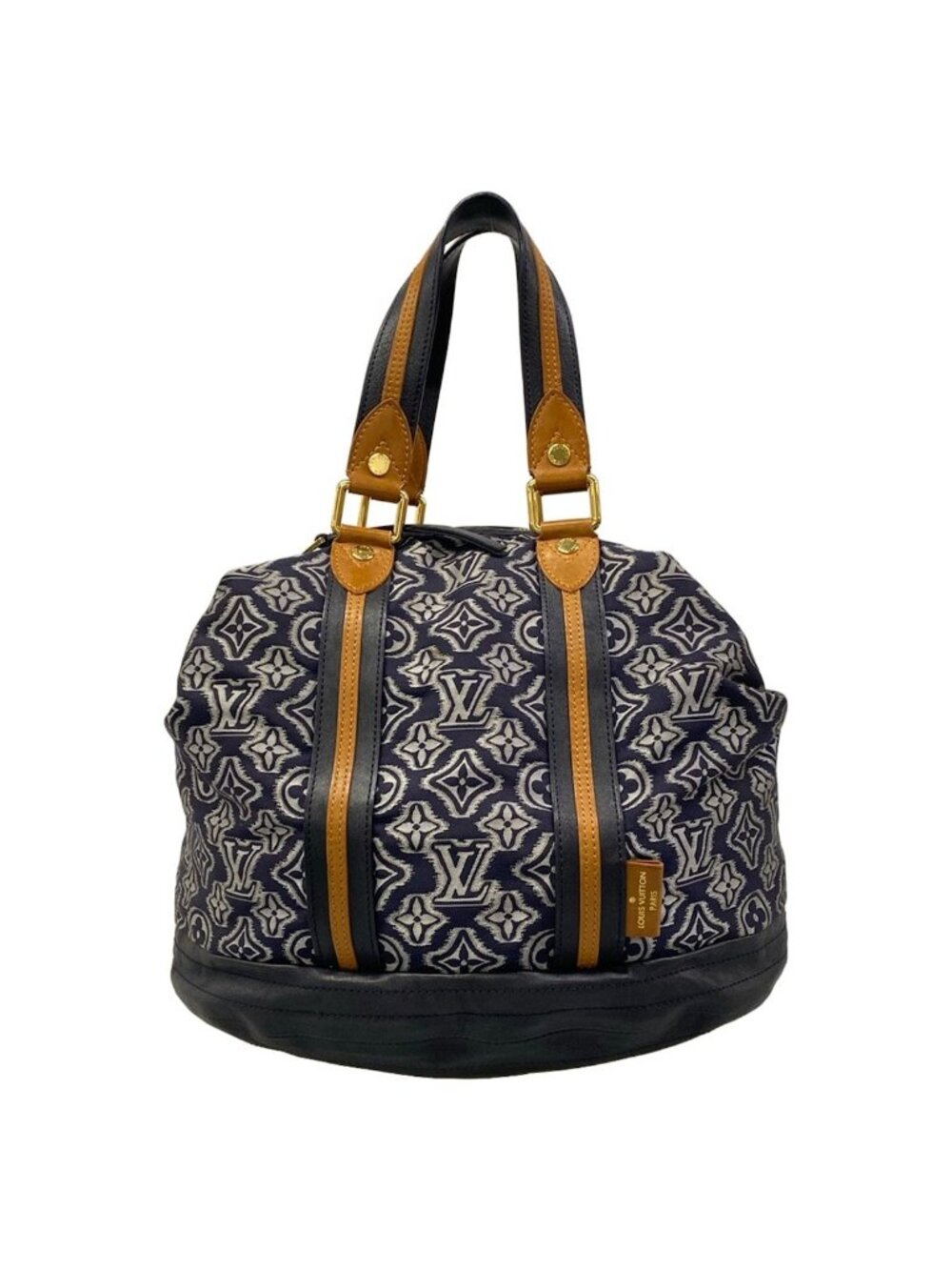 Louis Vuitton Handbag Collection Line Aviator Marine Wool Leather